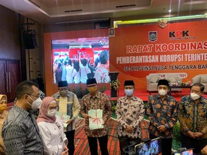 KPK Ingatkan Pejabat di NTB Tak Korupsi, Singgung Banyak Suap dalam PBJ