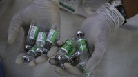 WHO juga menekankan jumlah kematian corona turut memuncak sekitar 10 hari kemudian, dengan lebih dari 4.000 kematian dalam sehari. Di sisi lain, situasi corona di India saat itu juga diperparah dengan kemunculan varian Delta yang lebih menular. Sementara itu, proporsi penduduk yang sudah divaksinasi lengkap masih kurang dari 3 persen dari total hampir 1,4 miliar penduduk India. AP/Mahesh Kumar A