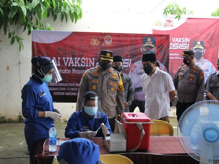 Wujud Nyata Polres Kediri Kota Perangi COVID-19