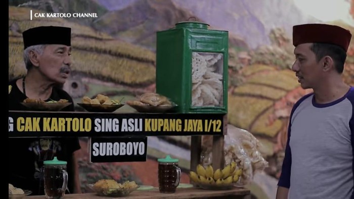 Cak Kartolo di Channel YouTube