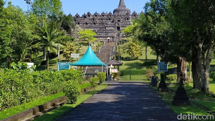 Candi Borobudur ditutup mulai hari ini karena Corona.
