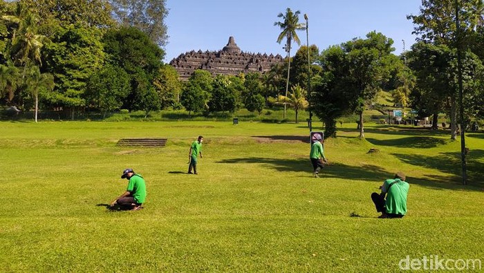 Candi Borobudur ditutup mulai hari ini karena Corona.