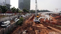 Seksi 2 Brigif-Sawangan sepanjang 6,30 km, dan Seksi 3 Sawangan-Bojonggede 9,50 km. Rengga Sancaya/detikcom.