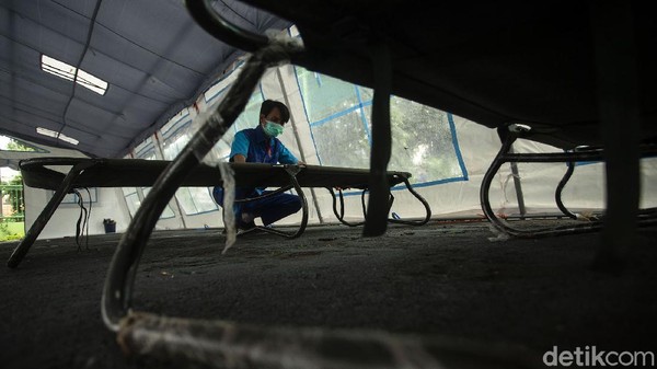 RSUD Tarakan Penuh, Kini Tenda Isolasi Sasar Sekolah Dasar