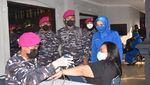 Korps Marinir TNI AL Dukung 1 Juta Vaksin Sehari