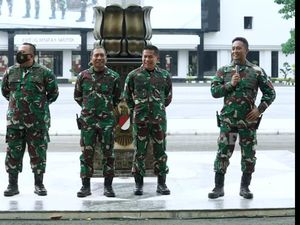 Cara Santai KSAD Soroti Dandim Gembrot Demi Kesehatan Terjaga