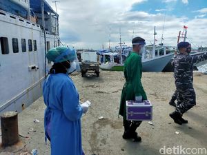 Saat Nelayan Makassar Ngeyel ke TNI AL Gegara Tak Mau Divaksin