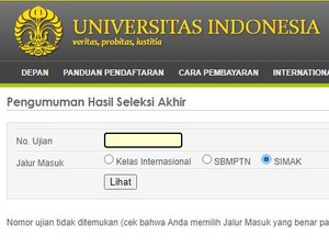 Ikut Simak UI? Ini 10 Jurusan dengan Keketatan Rendah Tahun 2021