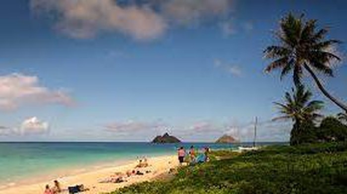 Pantai Lanikai, AS