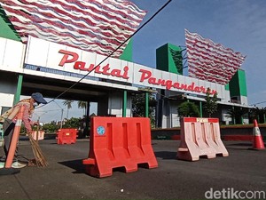 Muncul Klaster Wisata Covid-19, Seluruh Destinasi di Pangandaran Ditutup