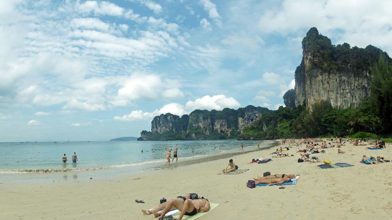 Pantai Railay, Thailand Pantai Railay, Thailand