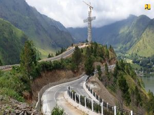 Patung Yesus Tertinggi Dunia Ada di Toba, Akses Jalannya Sudah Mulus