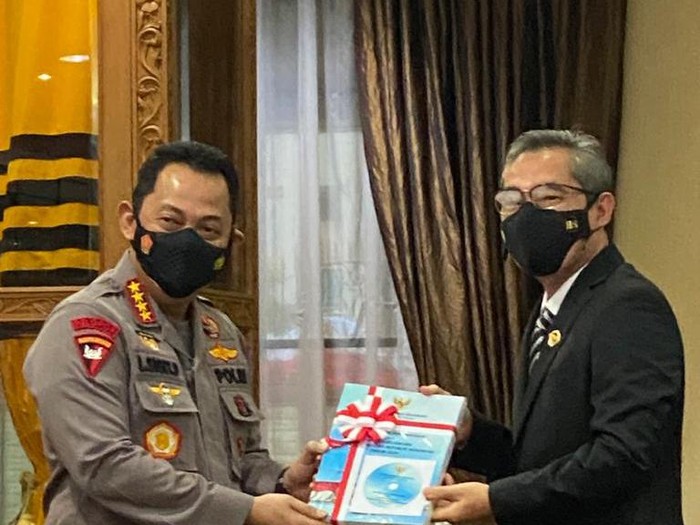 Polri Raih Opini WTP 8 Kali Berturut-turut dari BPK Anggota I BPK RI Bidang Polhukam, Hendra Susanto