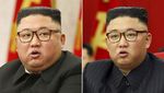 Potret Kim Jong-Un yang Terlihat Lebih Kurus