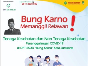 Pemkot Solo Rekrut Puluhan Relawan Nakes COVID-19