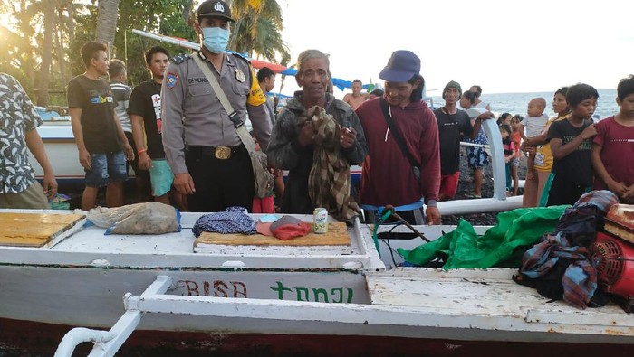 Sumaila Sikki (58), nelayan asal Sulsel bertahan usai terombang-ambing 15 hari di laut.