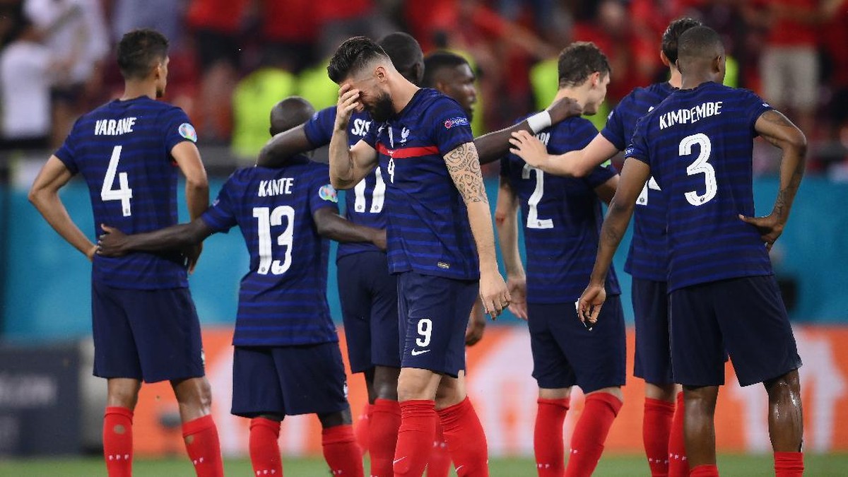 Prancis tersingkir dari Euro 2020. (Foto: Getty Images/Daniel Mihailescu - Pool)