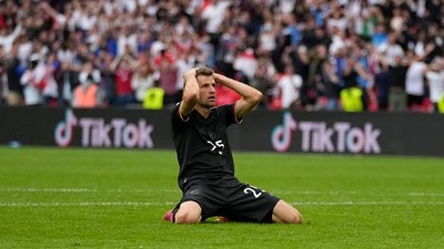 Dijegal Inggris, Jerman Tersingkir di 16 Besar Euro 2020
