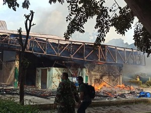 Masjid Jayakarta Terbakar di Cakung Jaktim, 7 Unit Damkar Dikerahkan