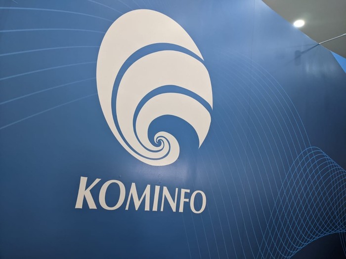 Logo Kementerian Komunikasi dan Informatika (Kominfo).