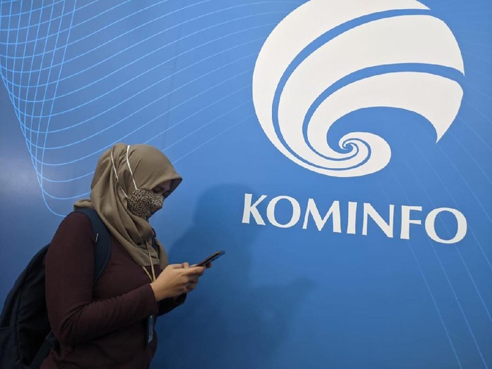 Logo Kementerian Komunikasi dan Informatika (Kominfo).