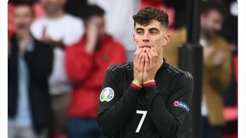 Walaupun kalah membela Jerman, Kai Havertz disebut sebagai pemain muda terbaik di Euro kali ini. Foto: Twitter