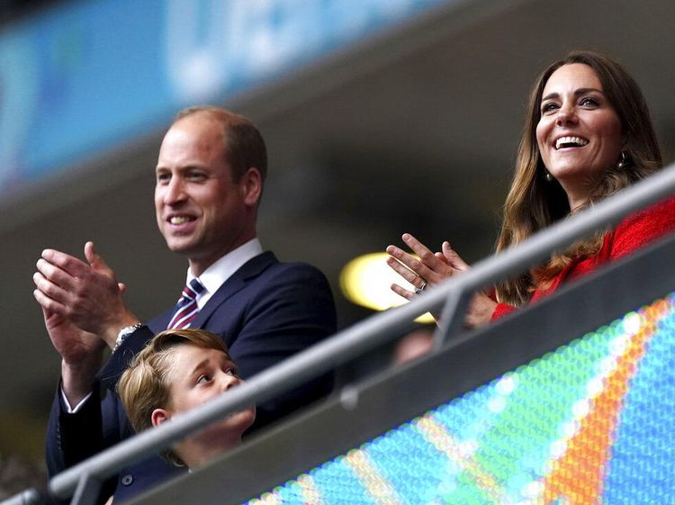 Semringahnya Pangeran William Saat Inggris Tumbangkan Jerman