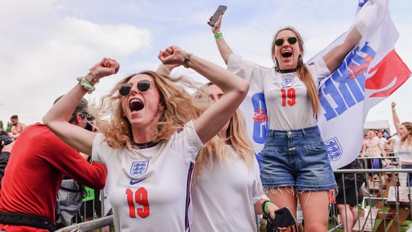 Foto Inggris Vs Jerman: Momen-momen Kunci Kemenangan The Three Lions