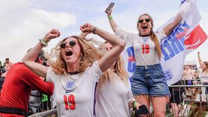 Foto Inggris Vs Jerman: Momen-momen Kunci Kemenangan The Three Lions