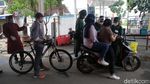 Vaksinasi Drive-Thru Sasar Pemotor-Pesepeda di Ibu Kota