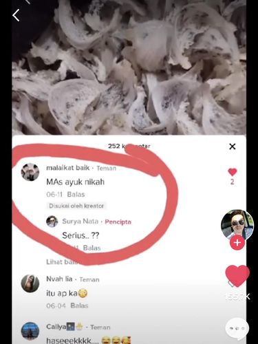 Viral kisah pasangan yang menikah berawal dari komentar di TikTok.