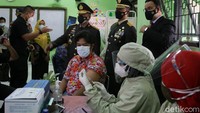 Jenis vaksin yang disuntikkan ke anak-anak ialah Sinovac.