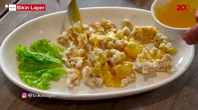 Bikin Laper! Ncess Nabati Cobain Ayam Saus Lemon yang Asam Segar