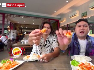 Bikin Laper! Ncess Nabati Nikmati Ayam Saus Lemon yang Asam Segar