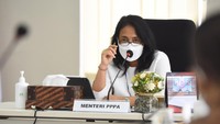Foto: Menteri Bintang menyampaikan itu dalam dalam siaran pers seperti dilansir dari situs Kementerian PPPA, Selasa (14/9/2021). Bintang meminta Pemprov Bali, khususnya Koster, tidak memandang rendah perempuan. (Dok Kementerian PPPA)