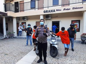 2 Pelaku Curanmor Diringkus di Surabaya