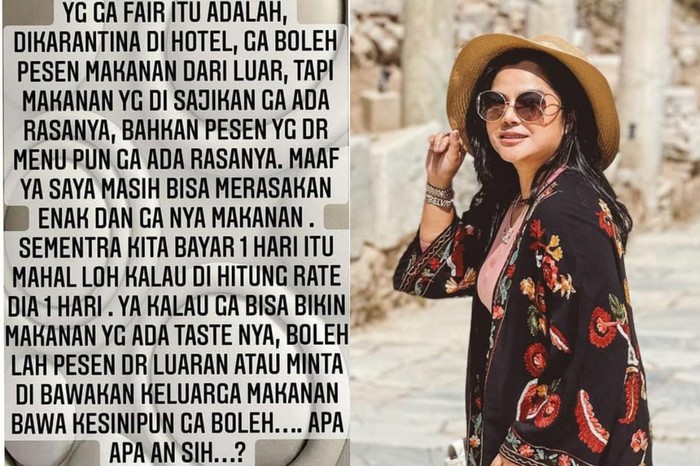 Ibunda Rachel Vennya Curhat Soal Makanan Saat Karantina di Hotel Bintang 4 Ibunda Rachel Vennya Curhat Soal Makanan Saat Karantina di Hotel Bintang 4
