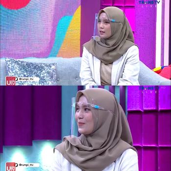 Kisah Meitry dulunya pramugari kini berjualan lontong sayur.