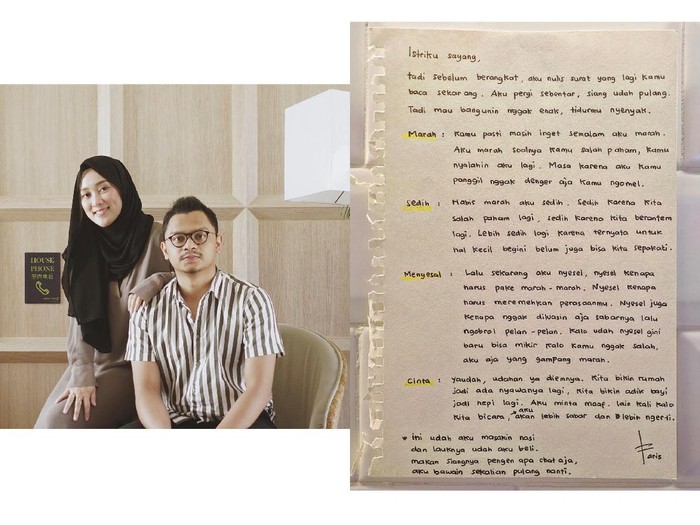 Kisah suami yang menulis surat untuk istrinya viral di Instagram. Kisah suami yang menulis surat untuk istrinya viral di Instagram.