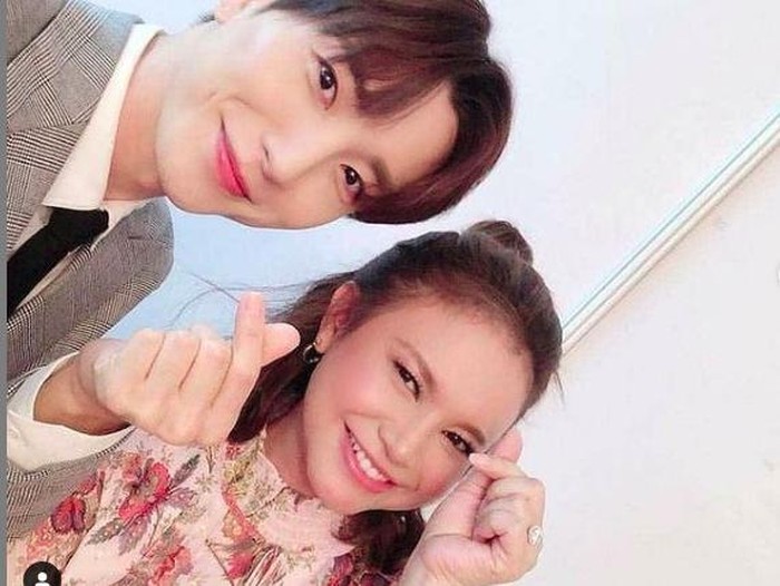 Leeteuk dengan Rossa