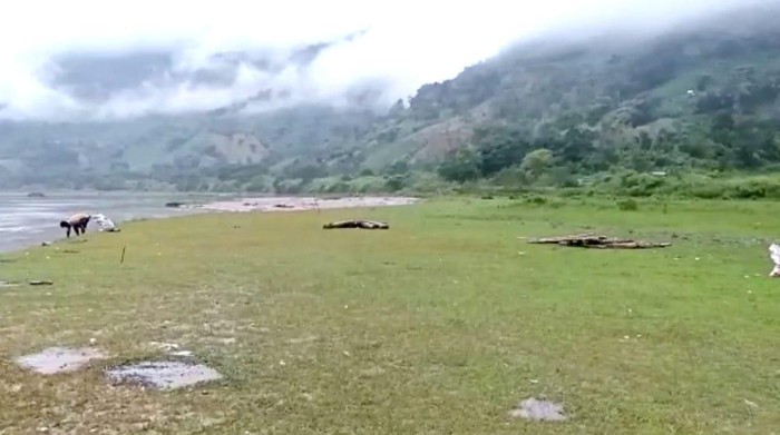 Lembah Salimbongan, Pinrang dibersihkan usai belepotan akibat kunker Bupati Pinrang (dok. Istimewa).