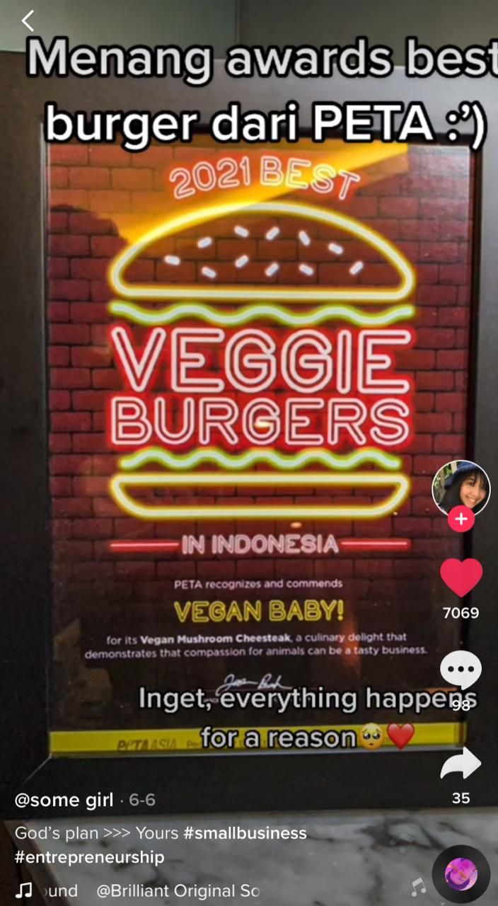 'Move On' Usai Diselingkuhi Pacar, Wanita Ini Sukses Jual Makanan Vegan