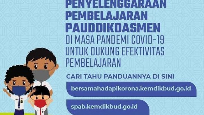 Panduang penyelenggaraan PAUD saat pandemi Kemendikbudristek.