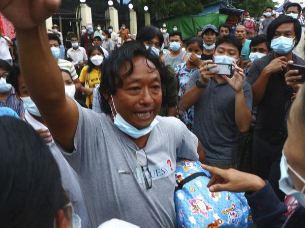 Ribuan Pedemo Antikudeta Myanmar Dibebaskan