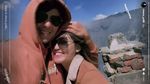 Mesra Banget! Via Vallen Dipeluk Chevra Yolandi saat Kedinginan di Bromo