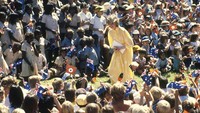 Putri Diana dalam sebuah acara amal di Alice Spring, Australia (21/4/1983).  AP Photo/Dave Caulkin
