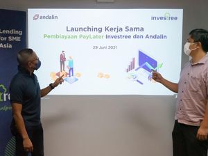 Andalin Gandeng Investree, Tawarkan Pembiayaan Pajak dan Bea Cukai