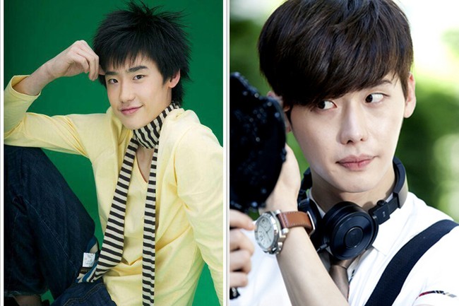 Lee Jong Suk mengawali kariernya sebagai model, sebelum membintangi drama Korea School 2013 hingga Romance Is A Bonus Book. Sang aktor diduga melakukan oplas untuk memperbesar ukuran mata dan meninggikan batang hidung agar terlihat lebih mancung. Foto: dok Twitter, dok SBS