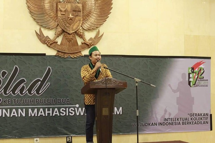 Formatur HMI Badan Koordinasi Jawa Bagian Barat (Badko Jabagbar), Dede Kholidin. (Dok HMI MPO Kubu Ahmad Latupono)