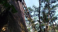 Konstruksi Jembatan Cikacepit luar biasa, usianya sudah lebih 100 tahun tapi masih berdiri kokoh. Bangunan buatan Belanda memang selalu tahan lama, kata Hilmi Saputra (25), warga Cilacap, yang sengaja berkunjung, Jumat (2/7/2021).